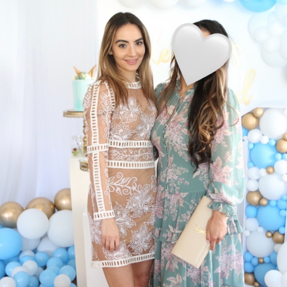 For love and lemons tulle/lace dress